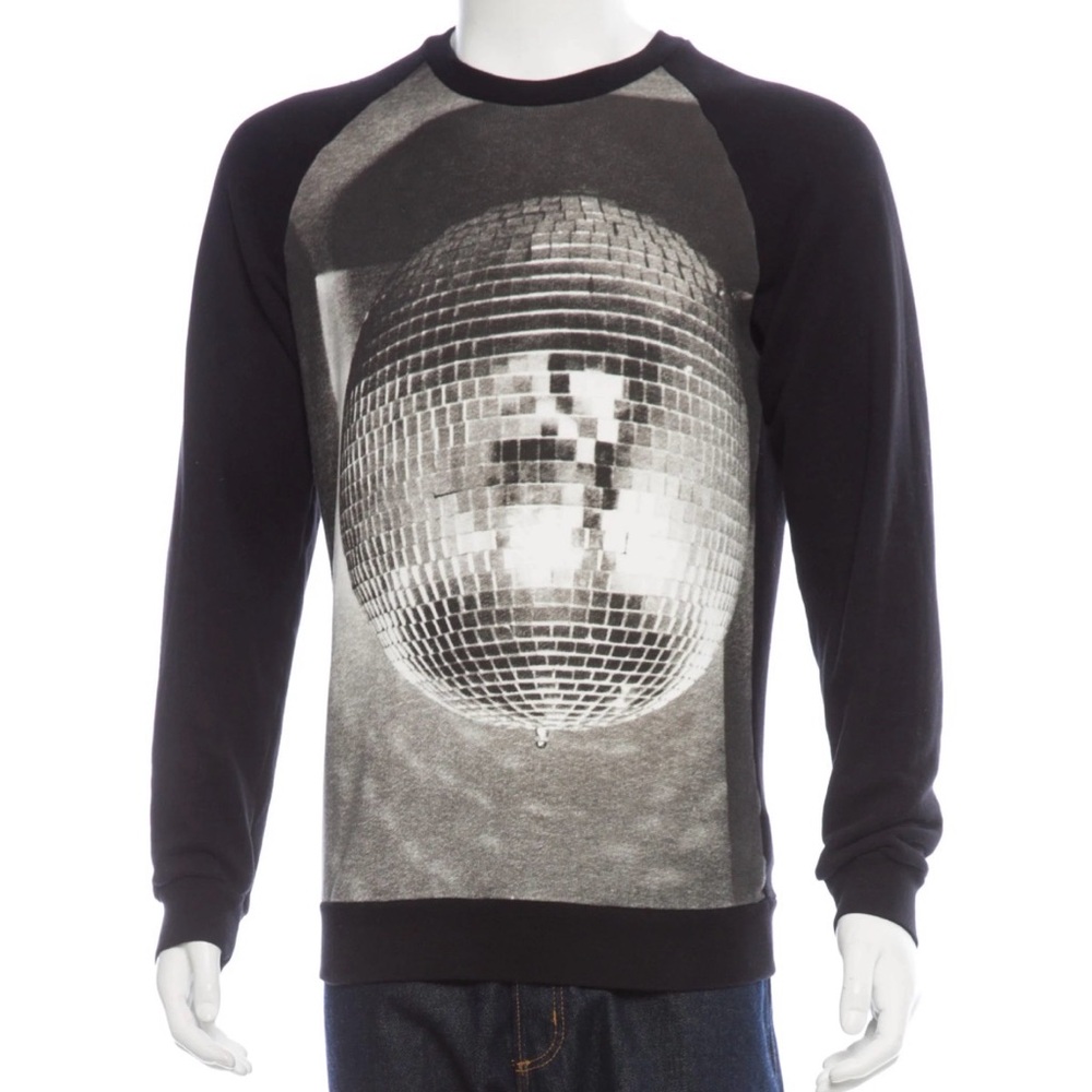 Maison Martin Margiela Black Sweatshirt with Unique Graphic